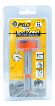 Broca Tipo Forstner Para Madera 35 mm Carburo De Tungsteno