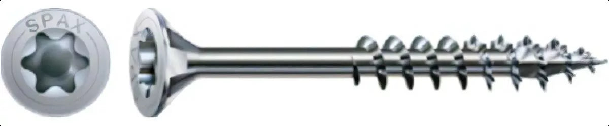 Tornillo Spax Madera 6x80 mm Media Cuerda T30