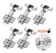 Bisagra Bidimensional Push Open Completa/Recta 35 mm Bolder