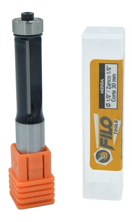 Broca Perfiladora Para Router Diámetro 1/2x1/2'' Corte 30 mm