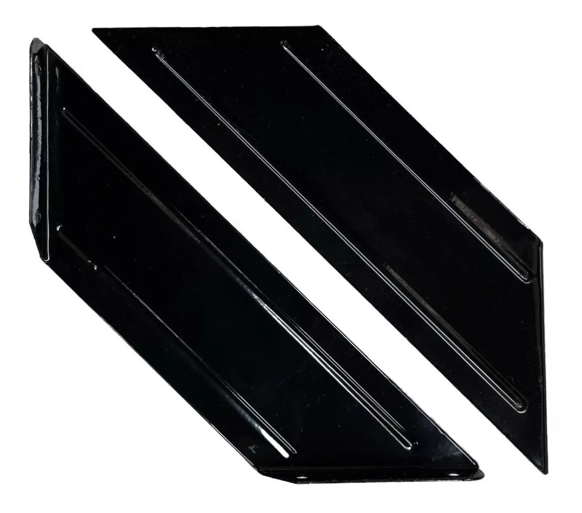 Ménsula Lateral Negra 7 Pulgadas Soporte Repisas Grande 55 kg