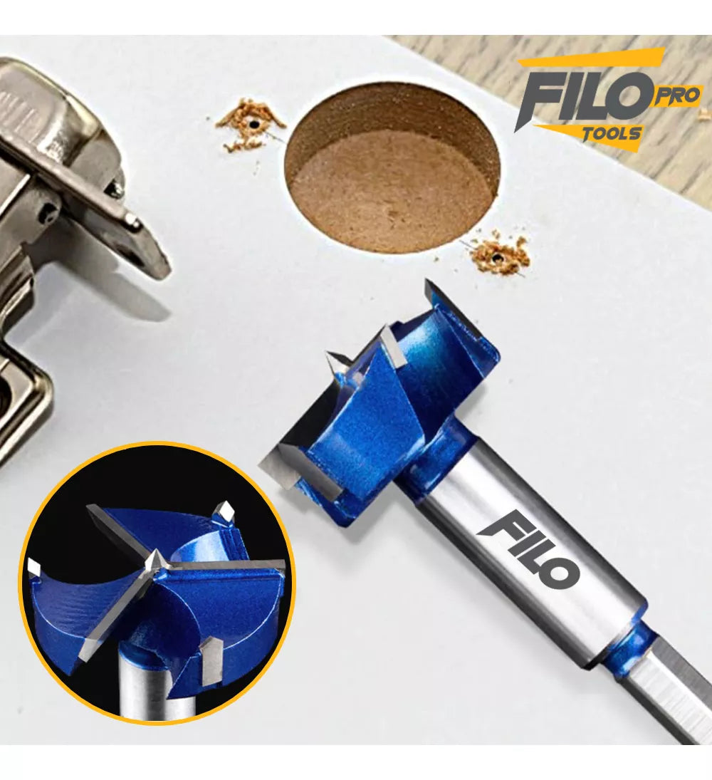 Broca Forstner Carburo De Tungsteno 35 mm Triple Premium