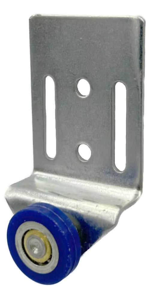 Carretilla Para Riel Doble "J" No. 10 Rueda De Nylon Escuadra