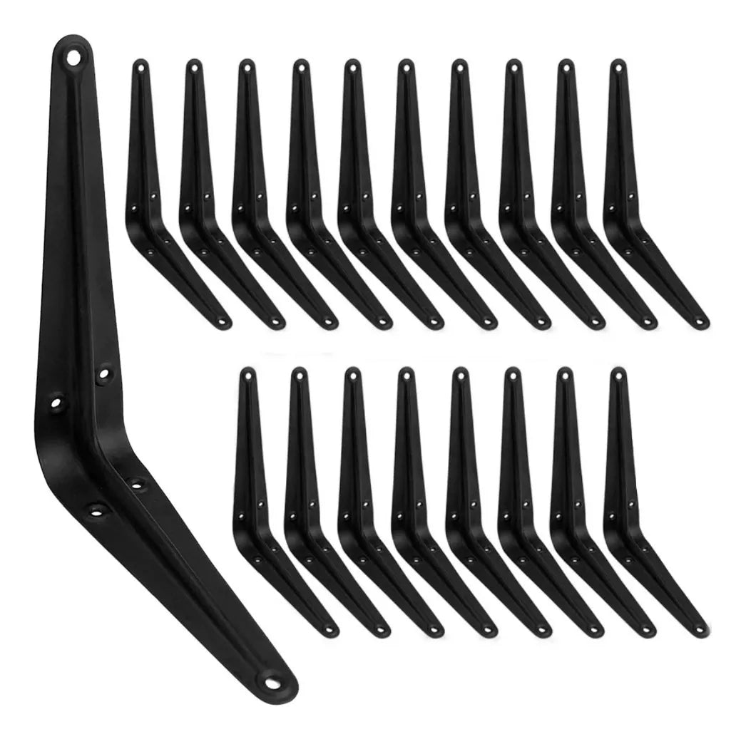 Mensula Soporte Escuadra Para Repisa Negro