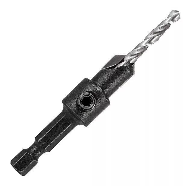 Broca Avellanador Carburo De Tungsteno #6 y #8 Con Llave Allen Filo Tools