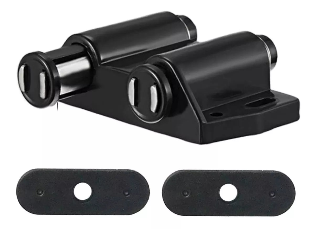 Resbalón De Imán Automático Doble Magnético Push Open Con Tornillos