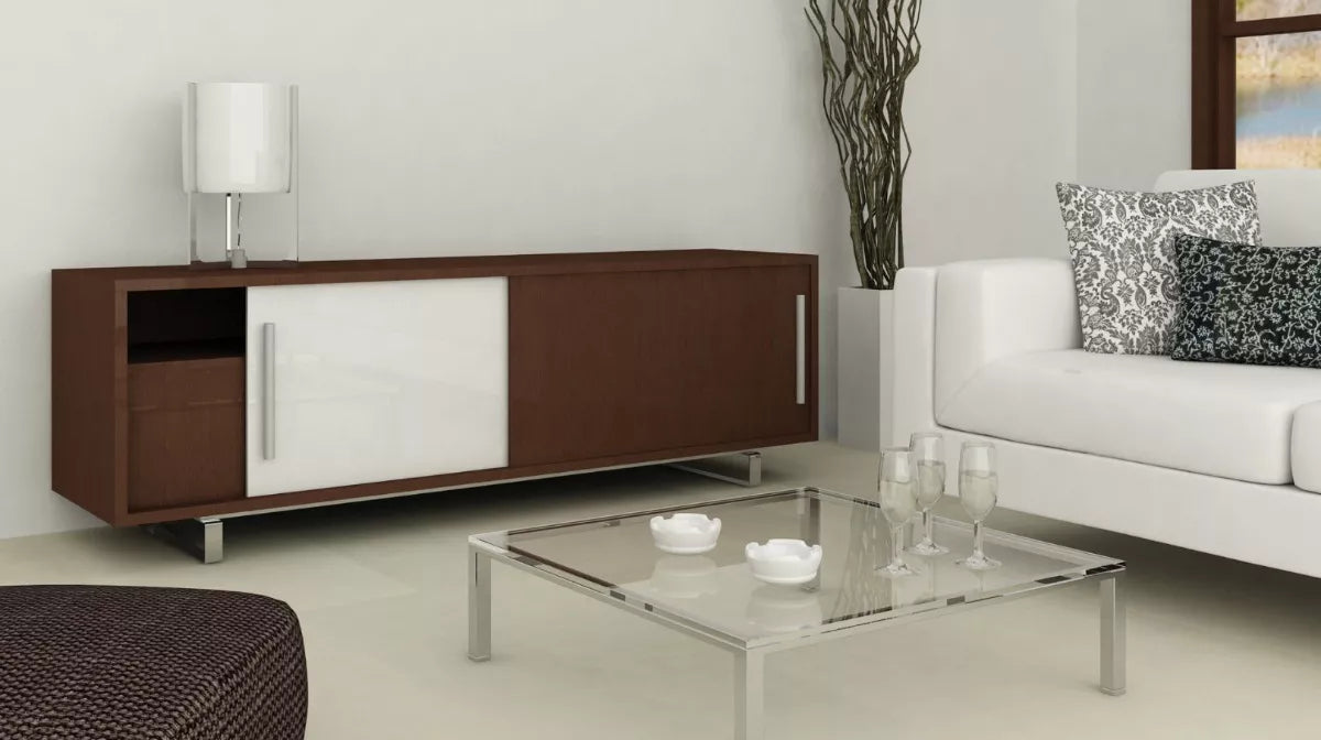 Sistema Carretilla D-40 (Tipo D-25) Para Puerta Corrediza De Mueble 2 Puertas