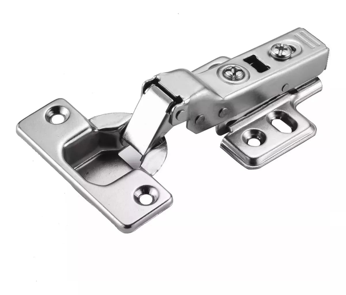 Bisagra Bidimensional Ducasse Cierre Suave Media 4 Perforaciones