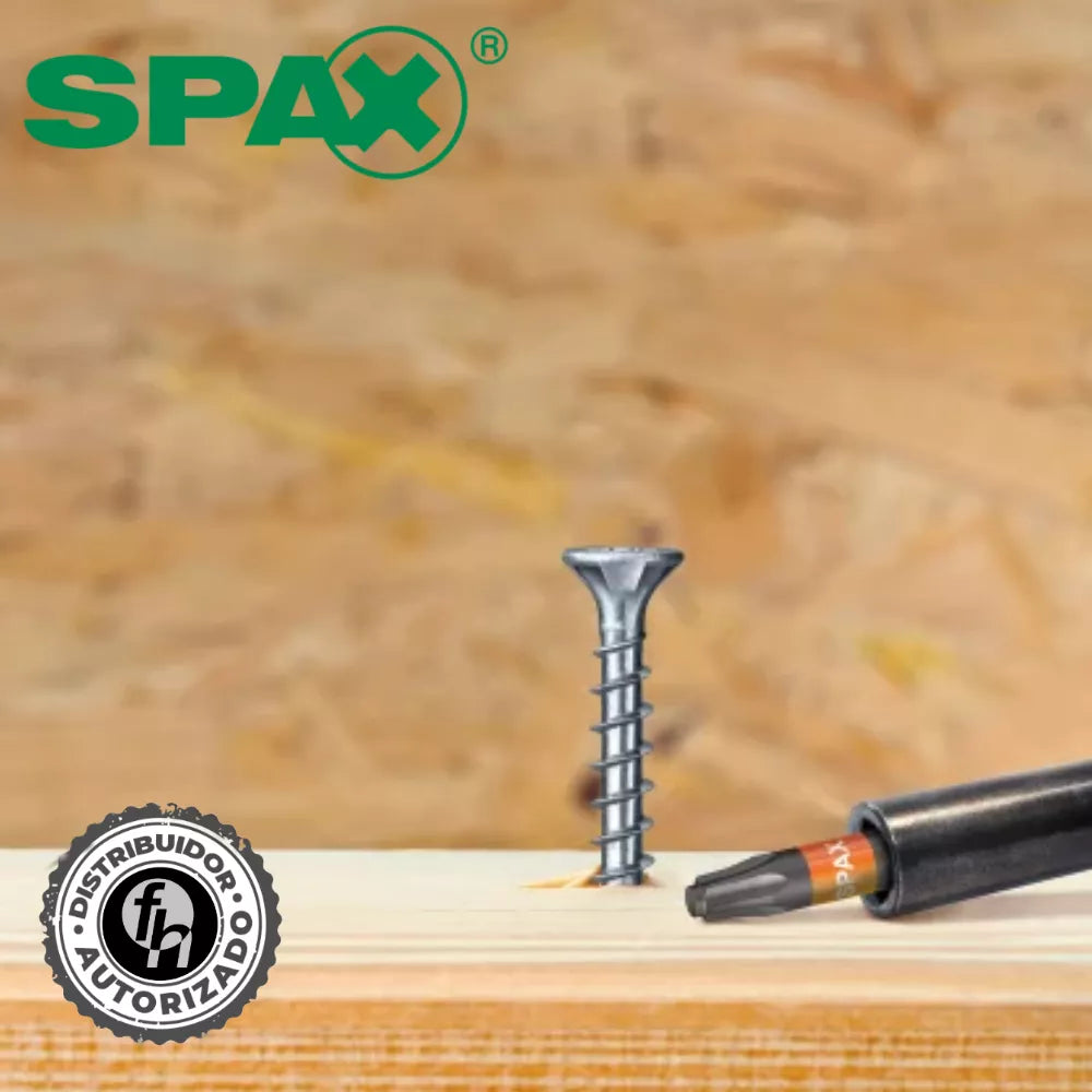 Tornillos Spax Madera 4x25 mm Cuerda Corrida