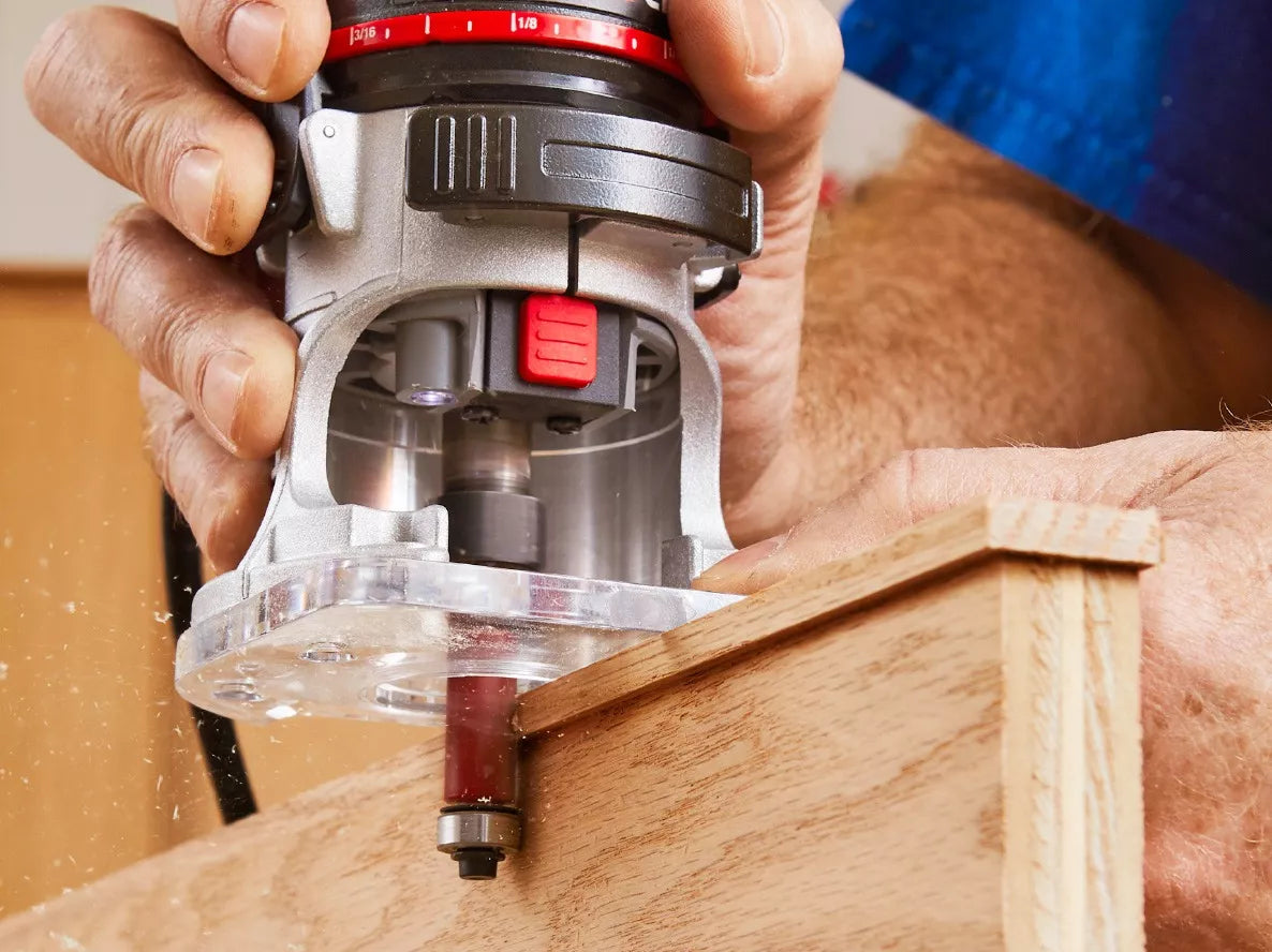 Broca Perfiladora Router 1/2x1/4" Triple Balero Corte 30 mm