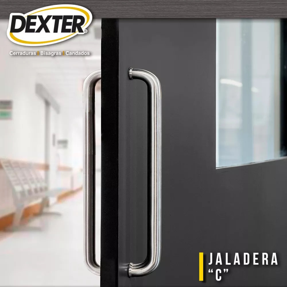 Jaladera Tipo "C" Para Puerta Principal Dexter