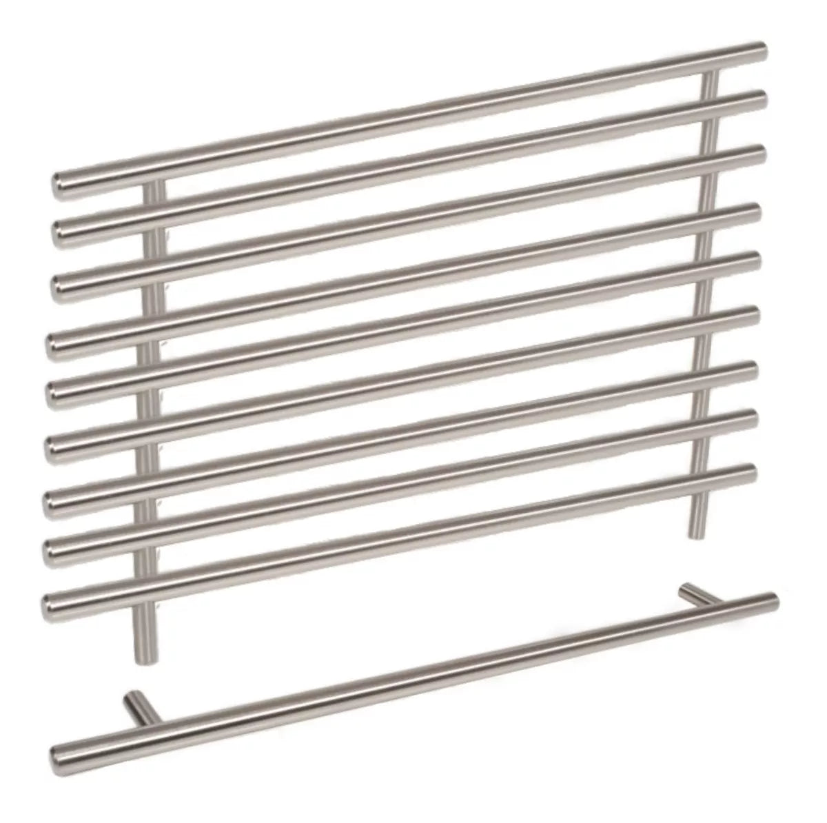 Jaladera Manija De Barra Hueca 59.2 cm Acero Inoxidable con tornillo
