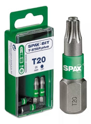 Punta Torx Para Tornillo Spax T-Star Plus T20x25 mm