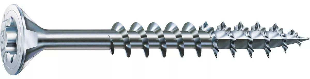 Tornillo Spax Madera 5x80 mm Cuerda Corrida 200 Piezas