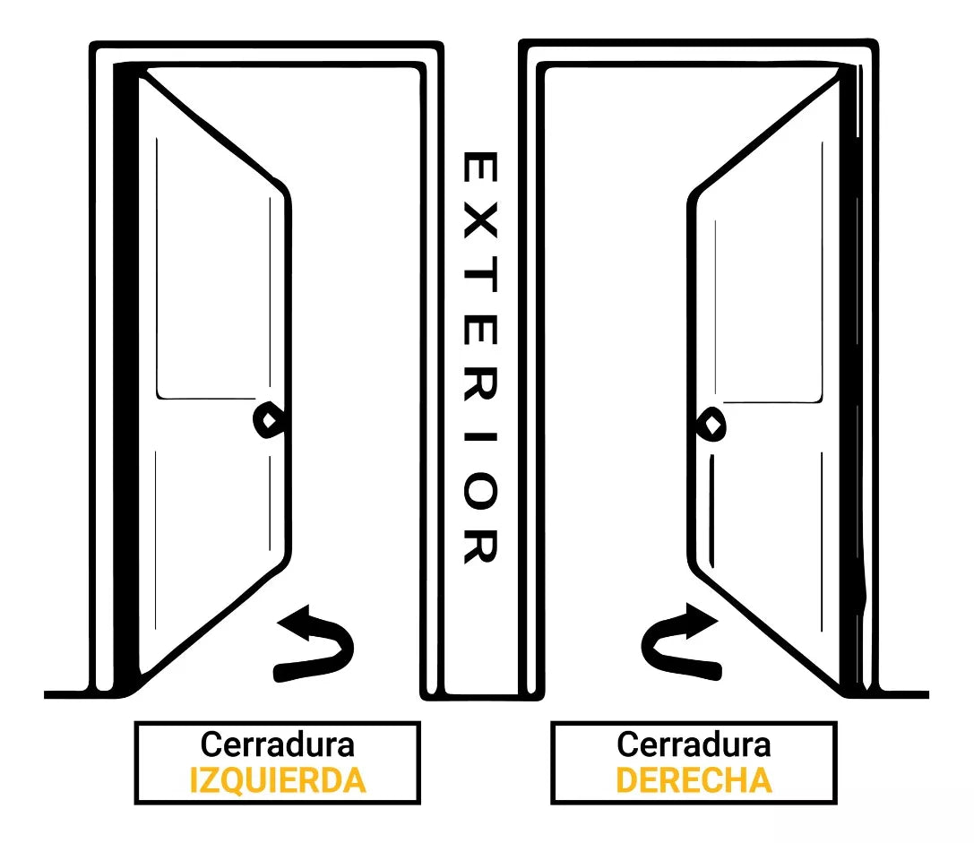 Cerradura Sobreponer Pre Armada Llave Tetra Dexter Gris