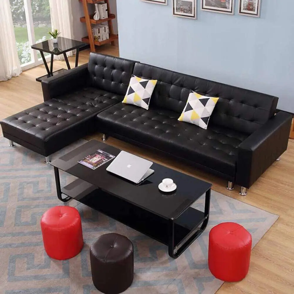 Pata Para Sofá y Muebles Redonda Acero Cromo 10 cm Con Tornillos