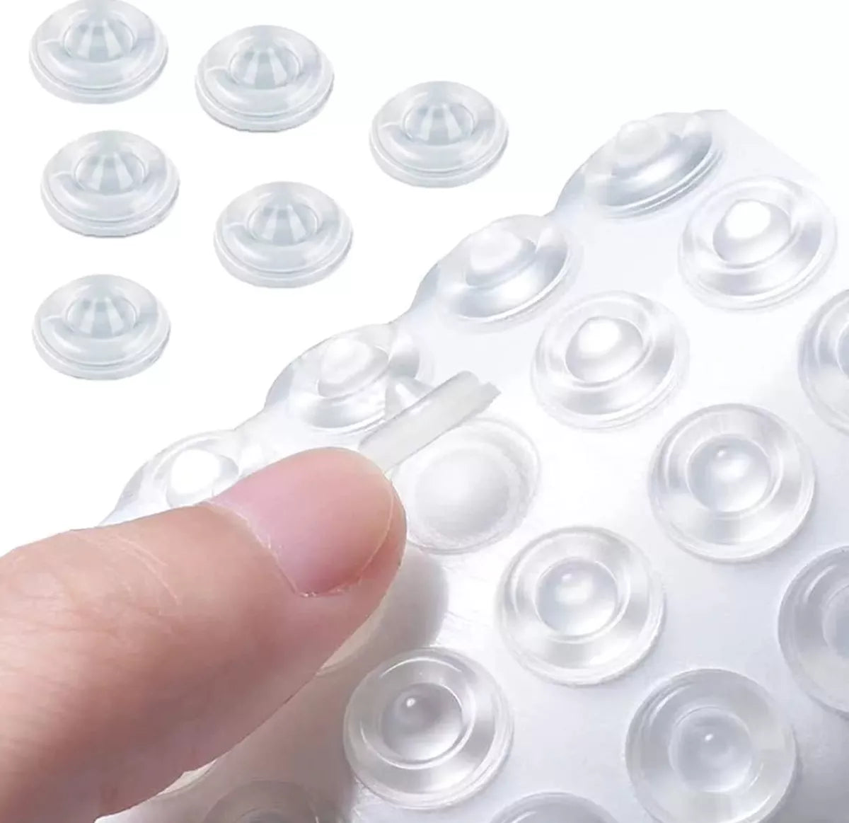 Tope Protector Silicona Adhesiva Tipo "S" Antigolpe S4