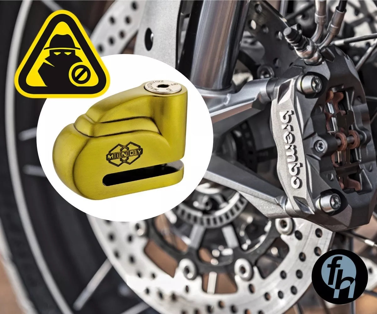 Candado Para Moto Alta Seguridad Bloqueo De Freno De Disco