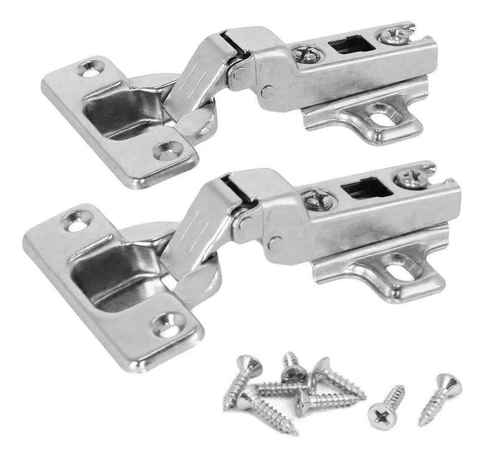 Bisagra Bidimensional Mini 26 mm Media con tornillos FH