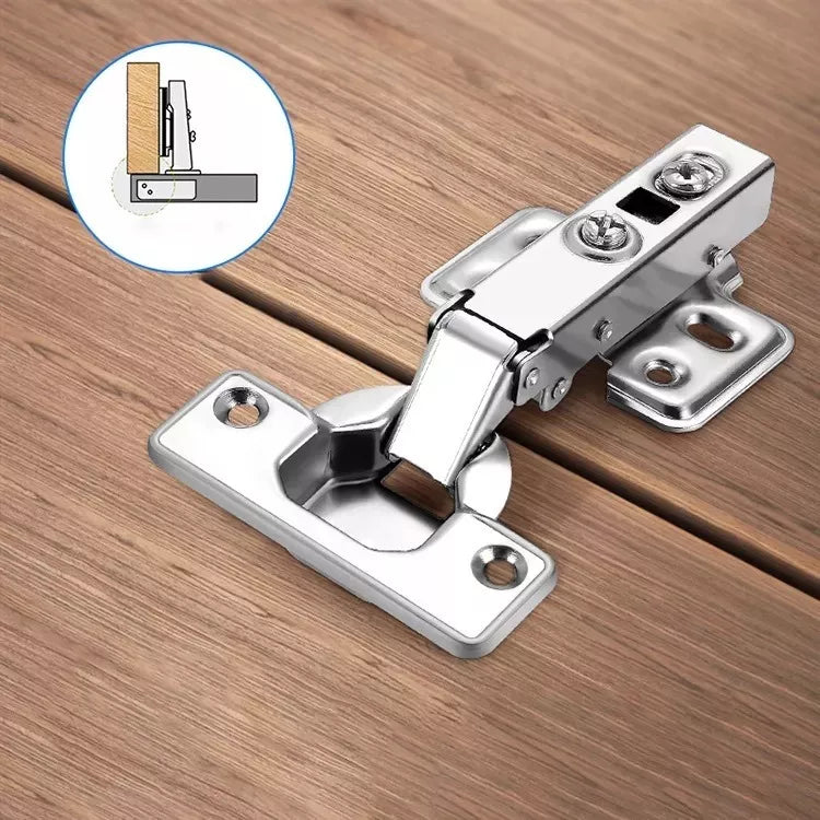 Bisagra Bidimensional Push Open Completa/Recta 35 mm Bolder