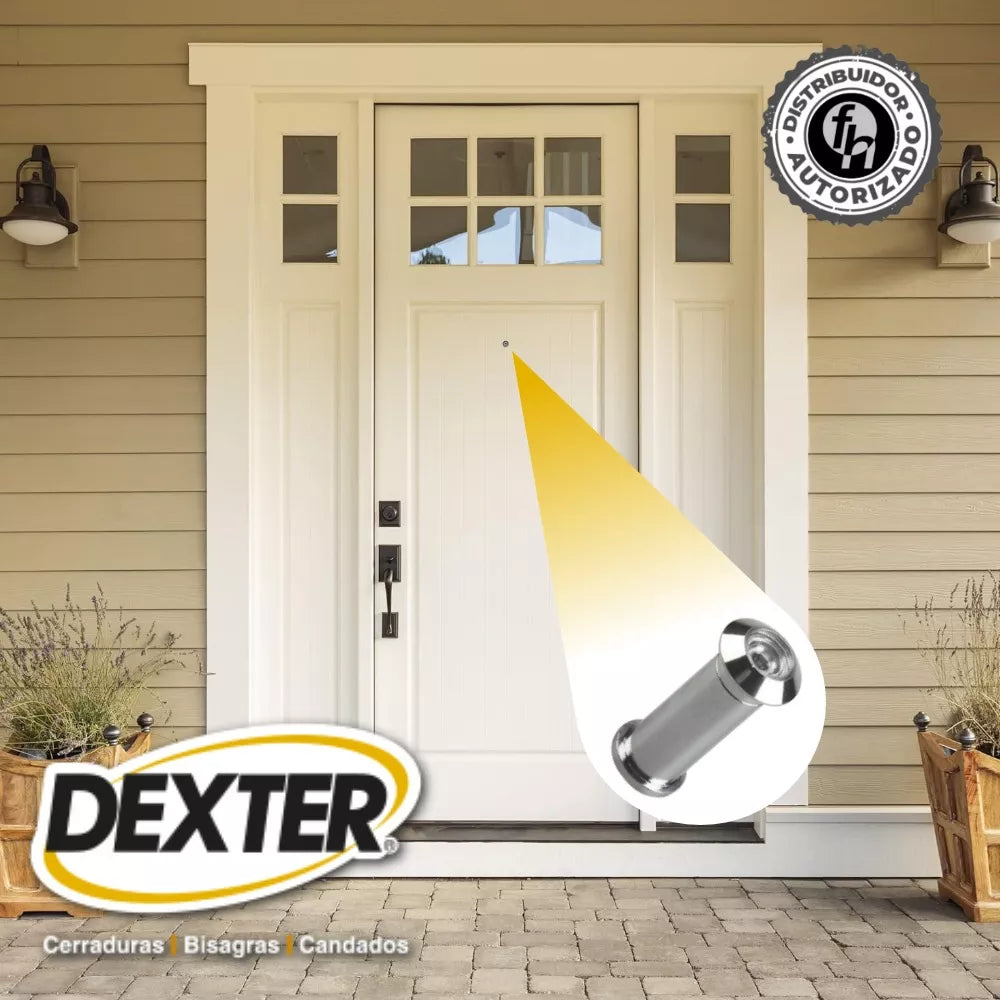 Mirilla Para Puerta 180° Dexter Níquel Satinado 6418