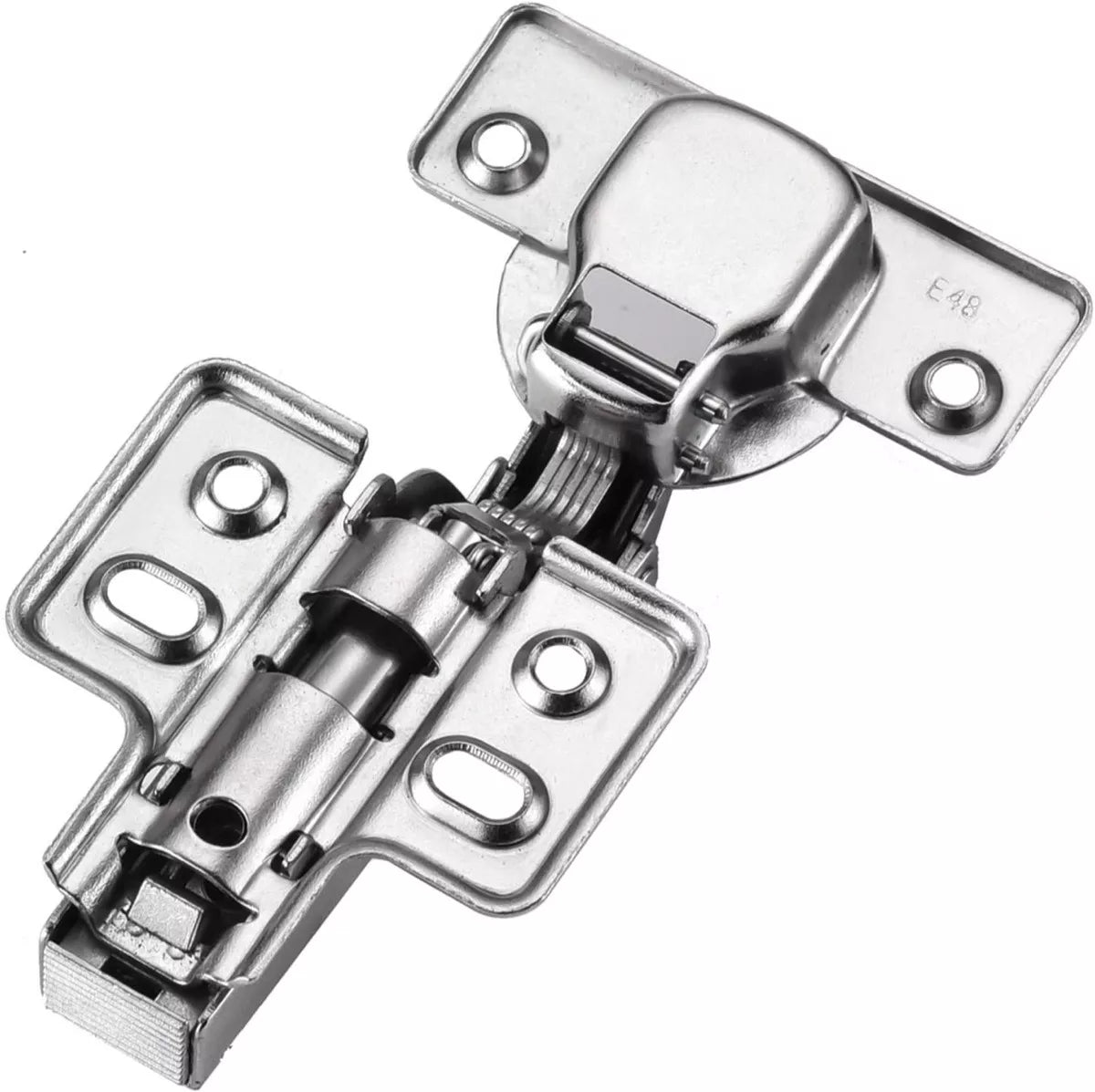 Bisagra Bidimensional Ducasse Cierre Suave Interna 4 Perforaciones