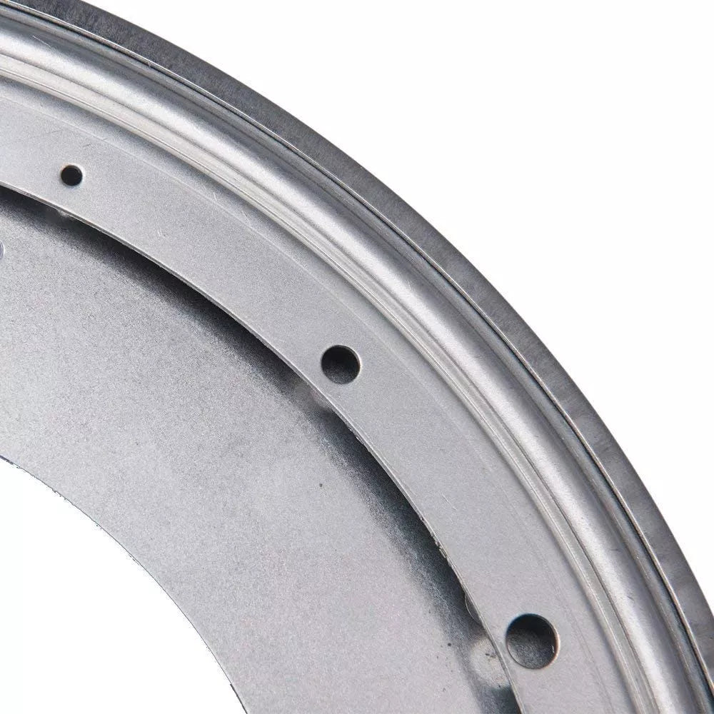Placa Base Giratoria 12 Pulgadas Circular Metálica Con Balero Plano Bolder