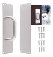 Placa Estire y Empuje Dexter Para Puertas Acero Inoxidable