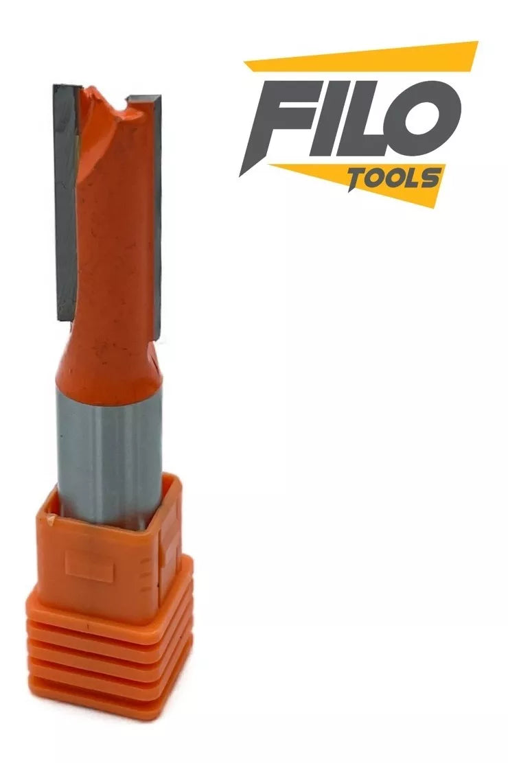 Broca Acanaladora Router Diámetro 1/2" Zanco 1/2" Corte 30 mm