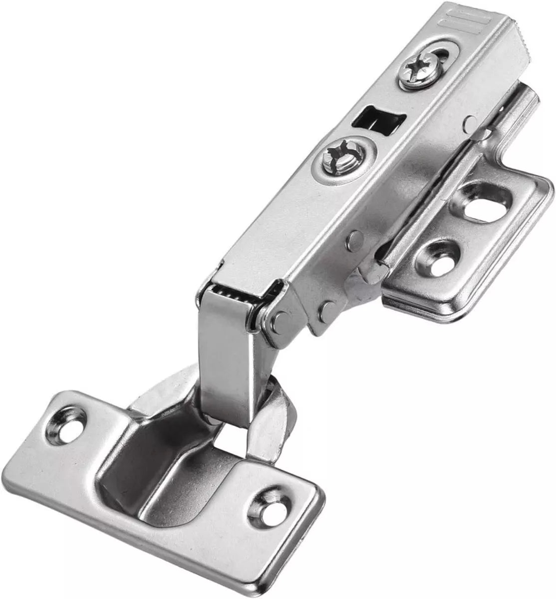 Bisagra Bidimensional 40 mm Cobertura Completa/Recta 4 Perforaciones
