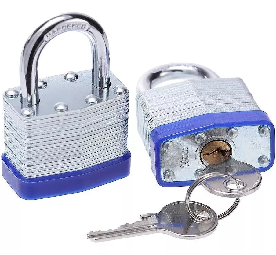 Candado Acero Laminado Gancho Corto Alta Seguridad