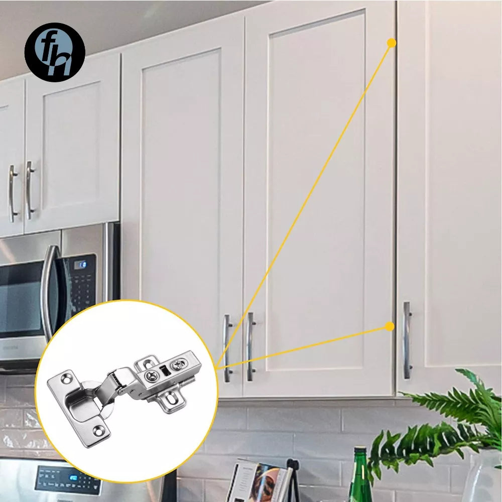 Bisagra Bidimensional Mini 26 mm Interna con tornillos FH