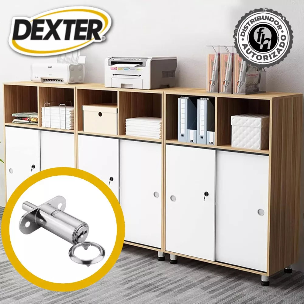 Cerradura Puerta Corrediza 5831 Cromo Dexter