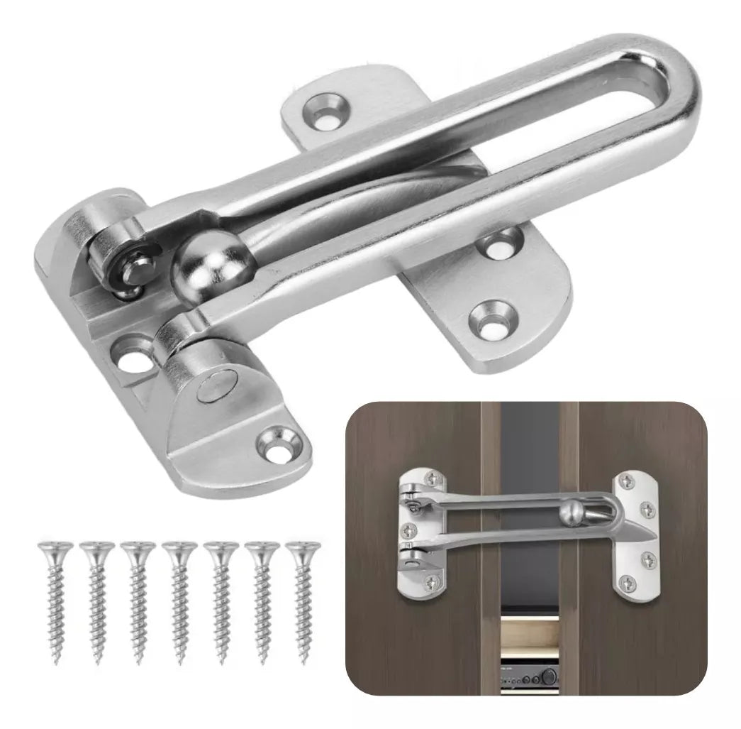 Pasador De Seguridad Abatible Para Puerta Dexter Níquel Satinado