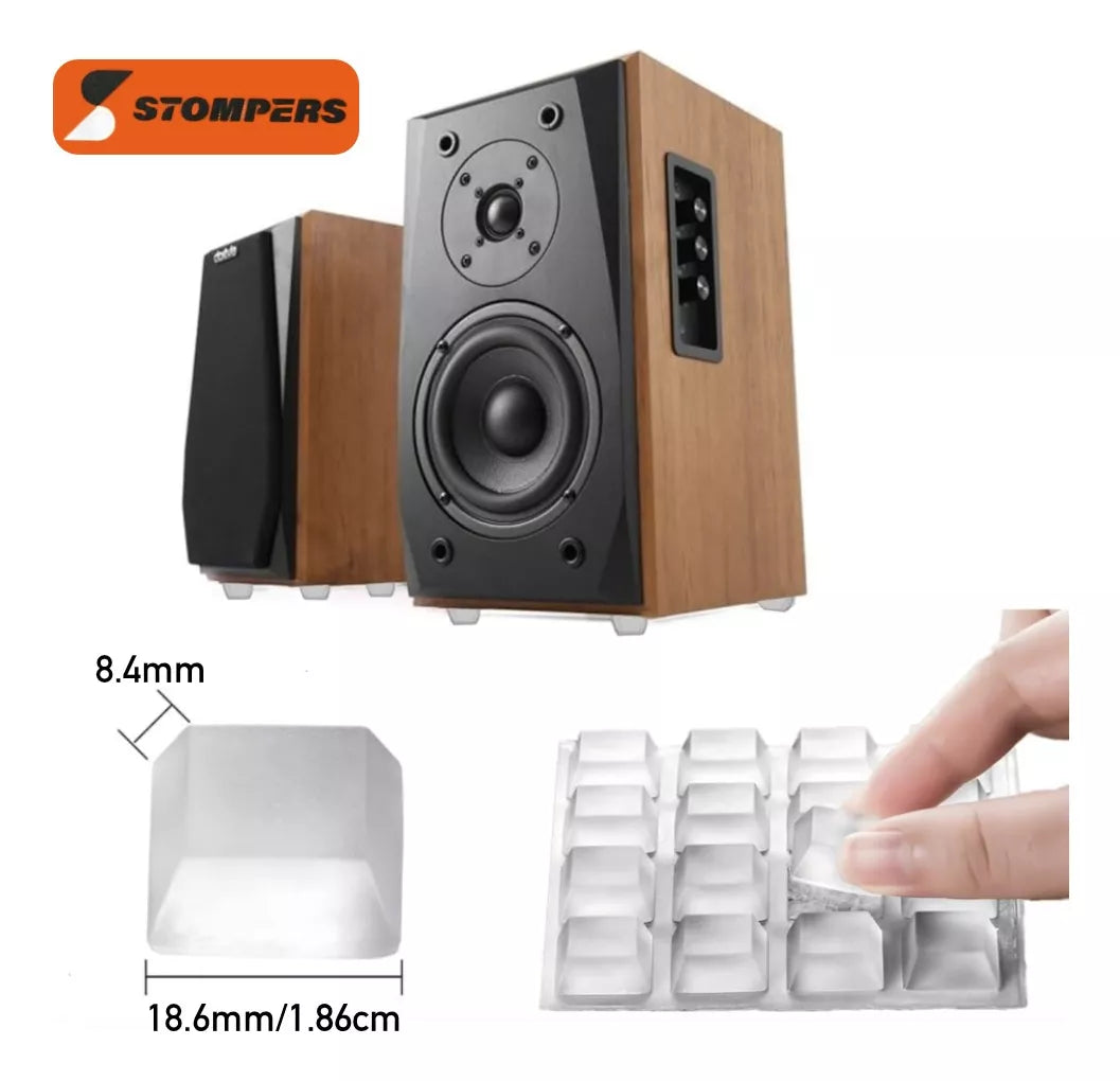 Tope Protector Silicona Adhesiva Cuadrado Grande S7