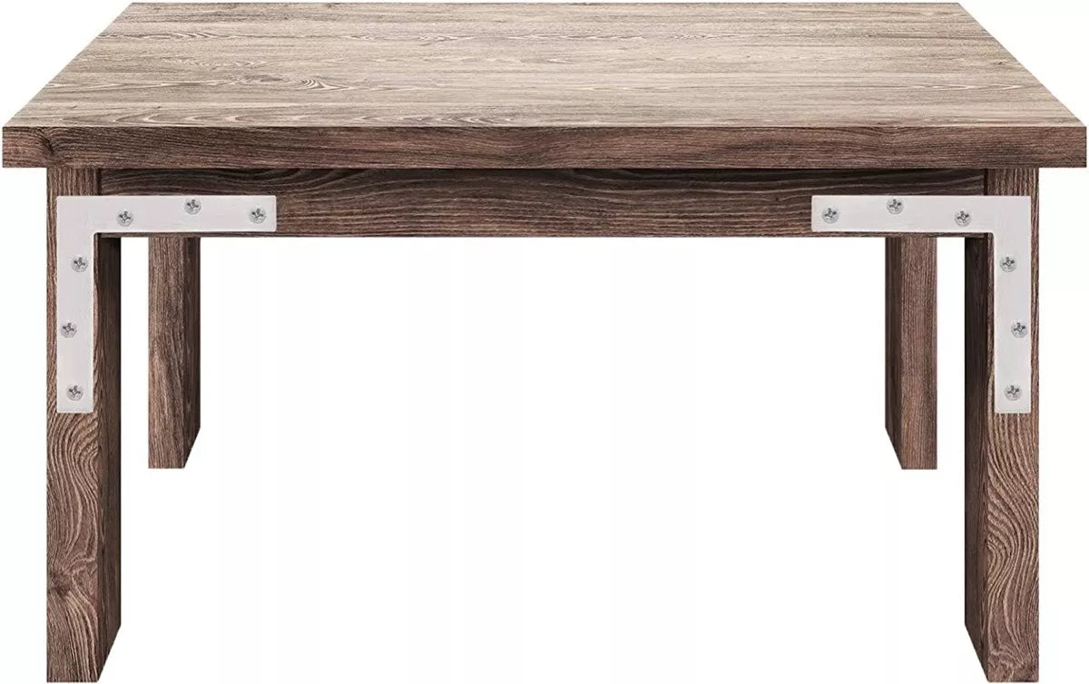 Escuadra Plana de Unión Cantonera Muebles Madera 24 Piezas