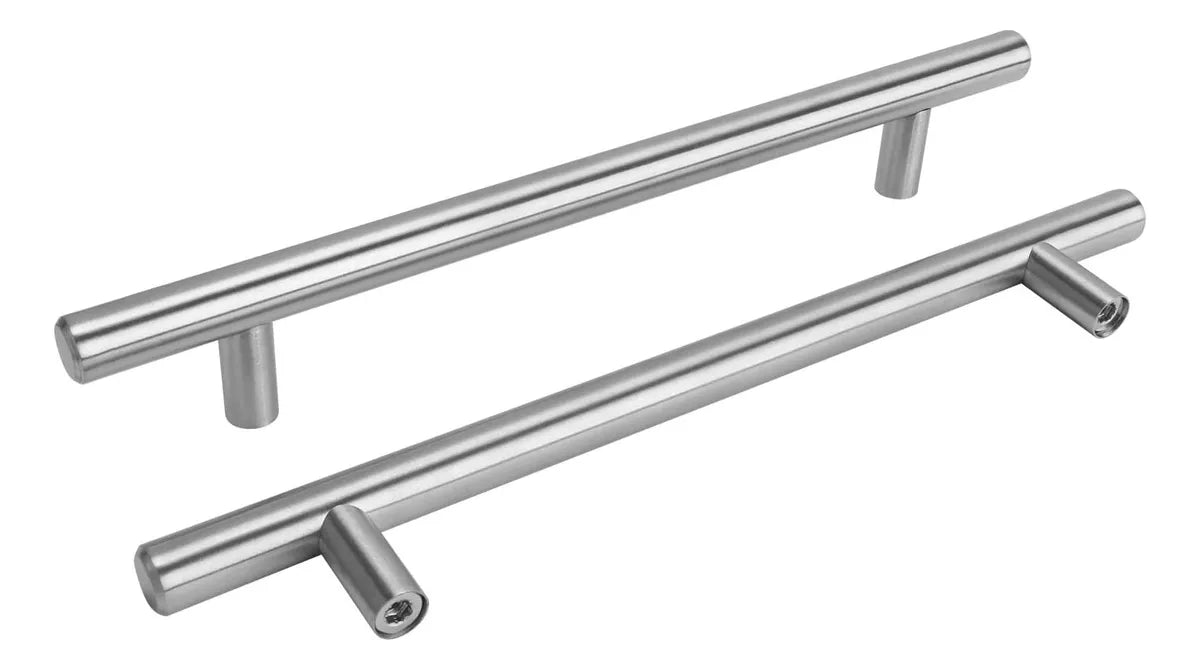 Jaladera Manija De Barra Hueca 49.6 cm Acero Inoxidable Con Tornillo