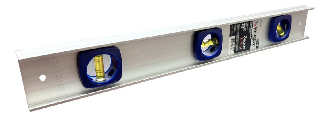 Nivel Aluminio Home 3 Gotas 18 Pulgadas Veker 12364