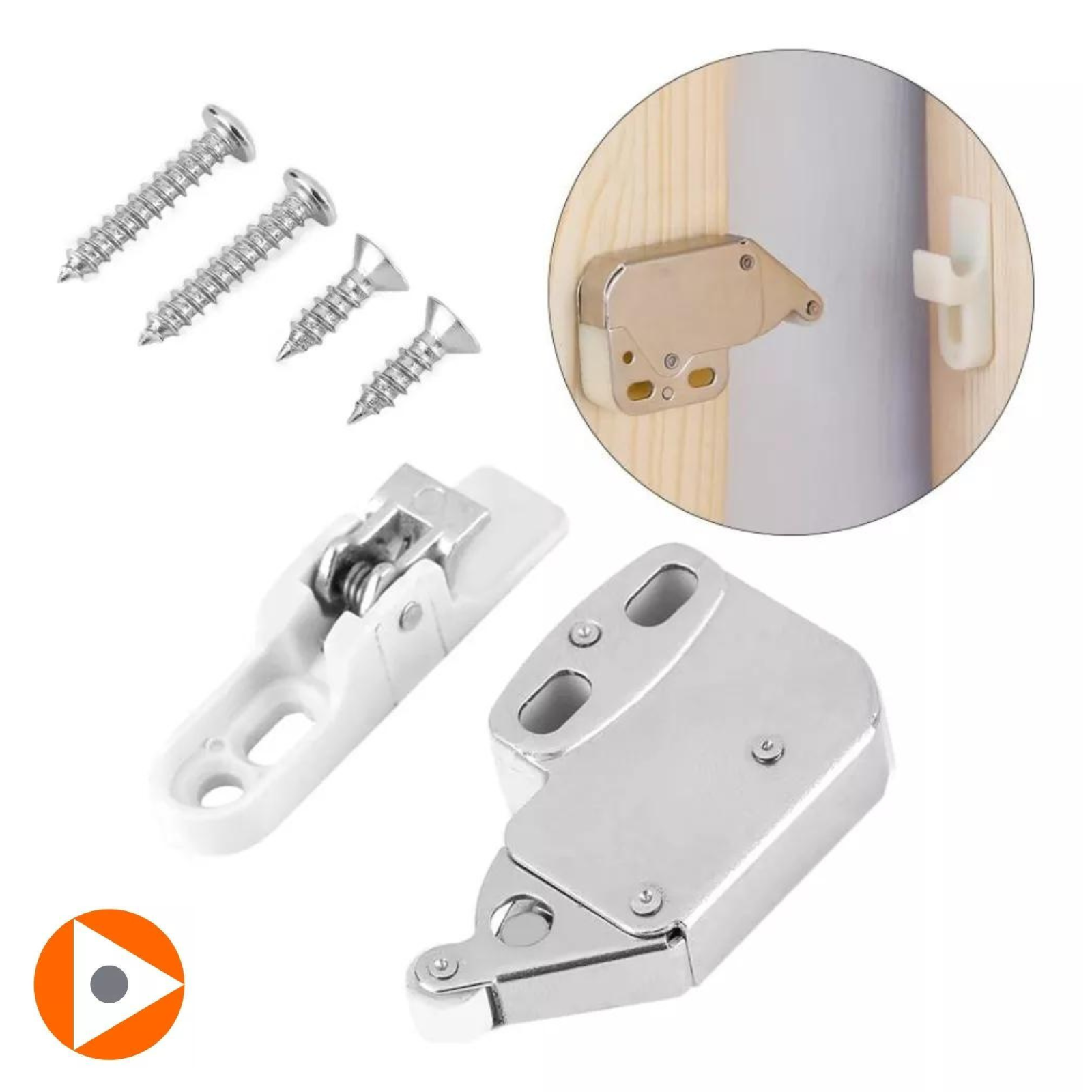 Resbalón Retén Automático Push Mini Latch Ducasse