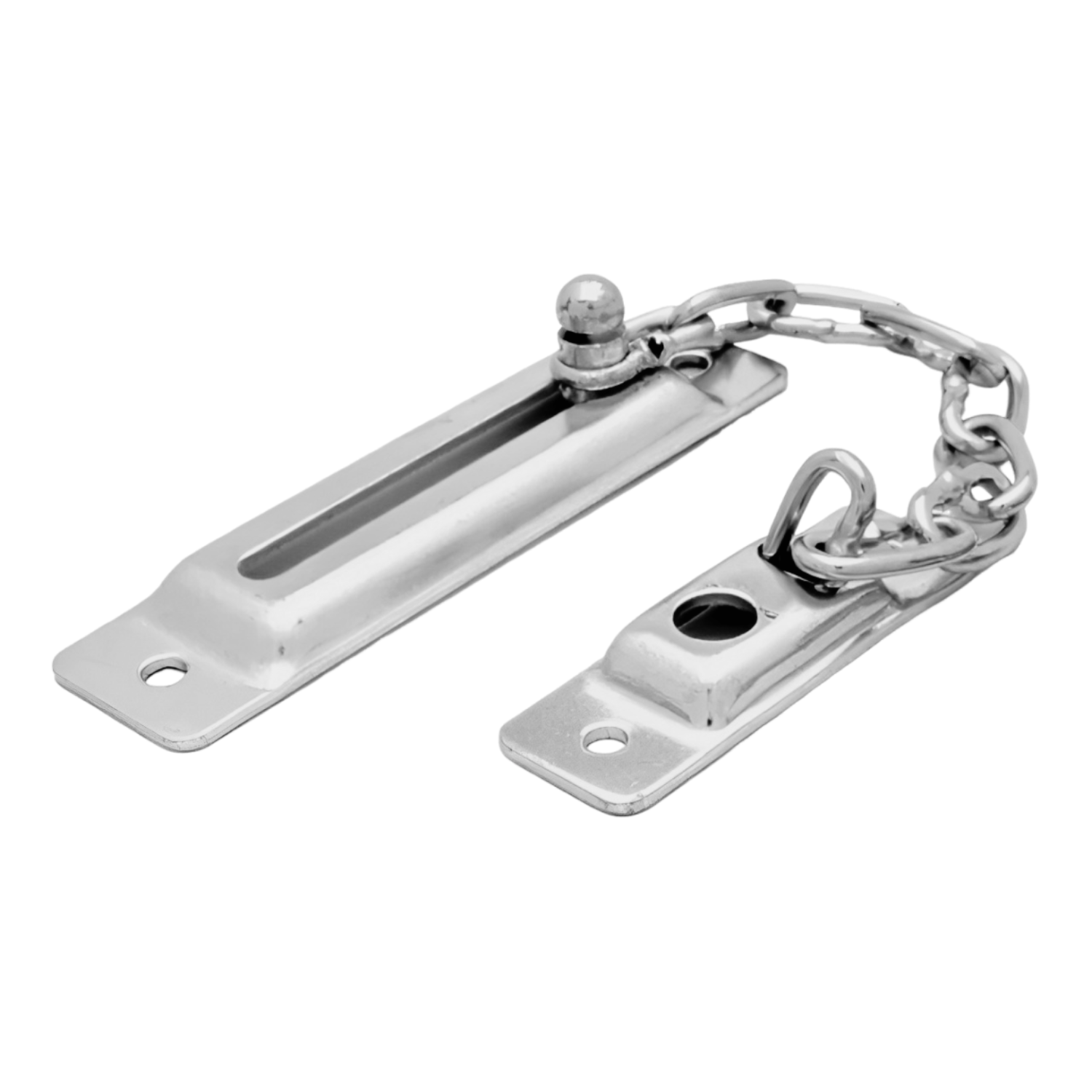 Cadena De Seguridad Reforzada Níquel Satinado Para Puerta