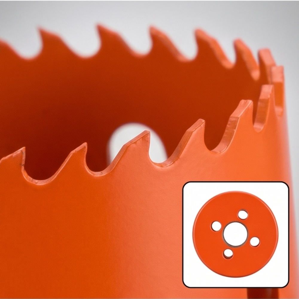 Brocasierra 2-1/8 Bimetálica (54mm) Para Madera Veker 12649