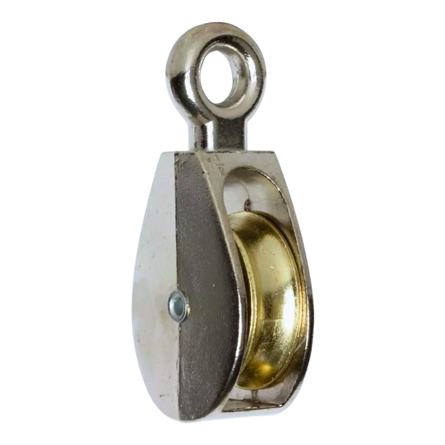 Garrucha Polea Sencilla Fija De Zinc 1 Pieza