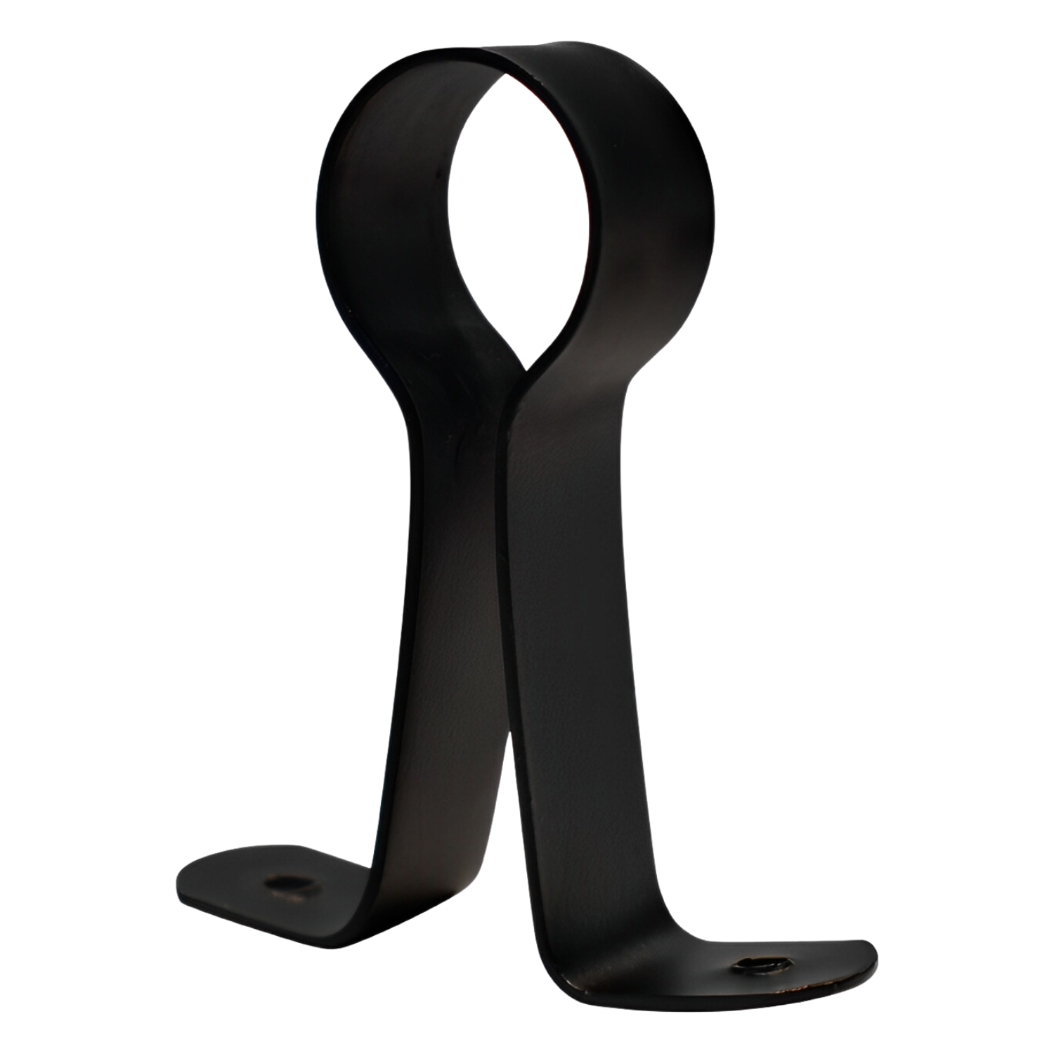 Soporte Central Negro Mate Tubo Redondo 1" Handy Home