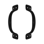 Jaladera De Puente Negro Mate No. 130 Para Mueble 1 Pieza