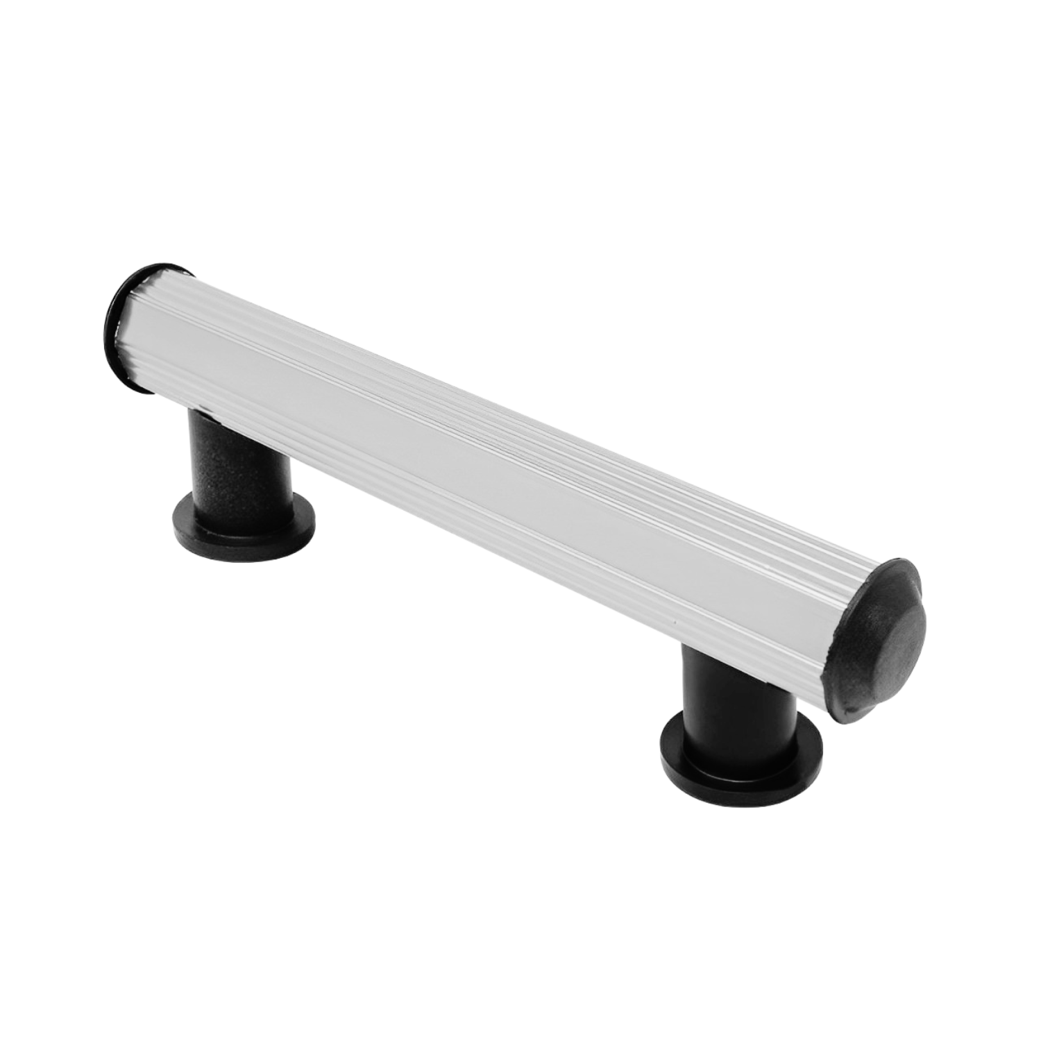 Jaladera Tubular Aluminio Natural Para Herrero 19 cm