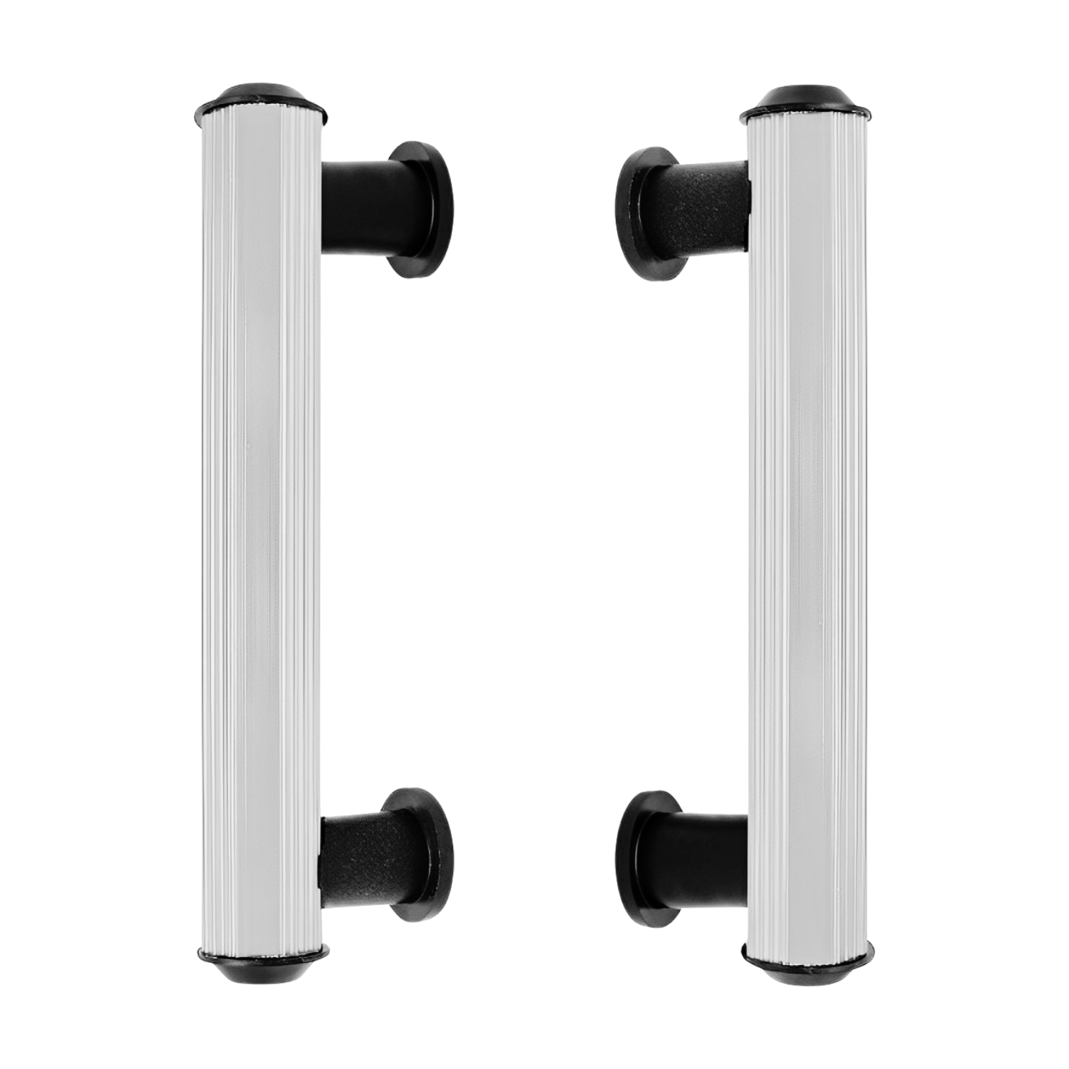 Jaladera Tubular Aluminio Natural Para Herrero 19 cm