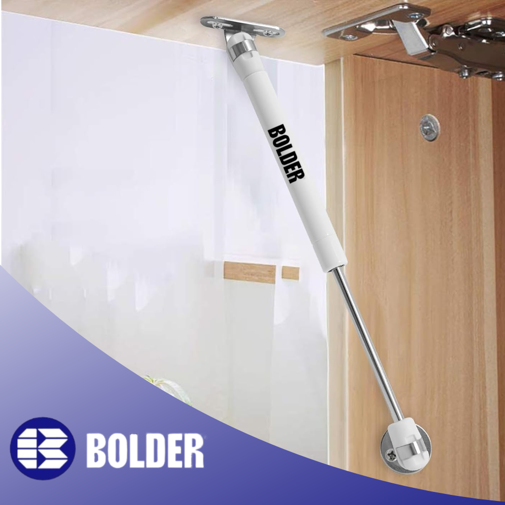 Pistón Elevable De Gas Amortiguador Para Puerta Plegable Blanco Mate