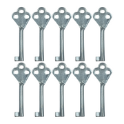 Llave Galvanizada Para Chapa De Ropero Acero