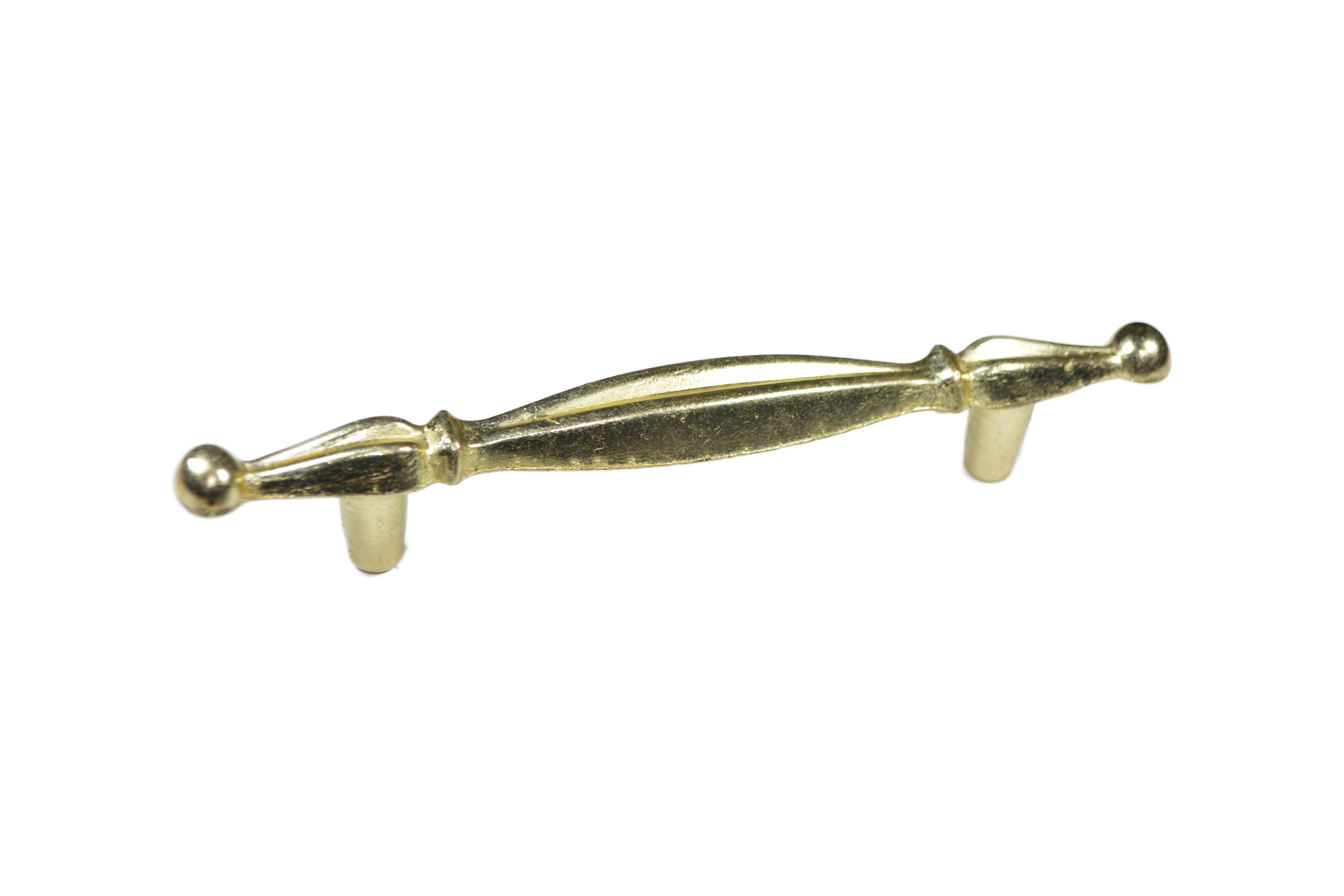 Jaladera Latón Brillante Con Tornillo 5208 76 mm