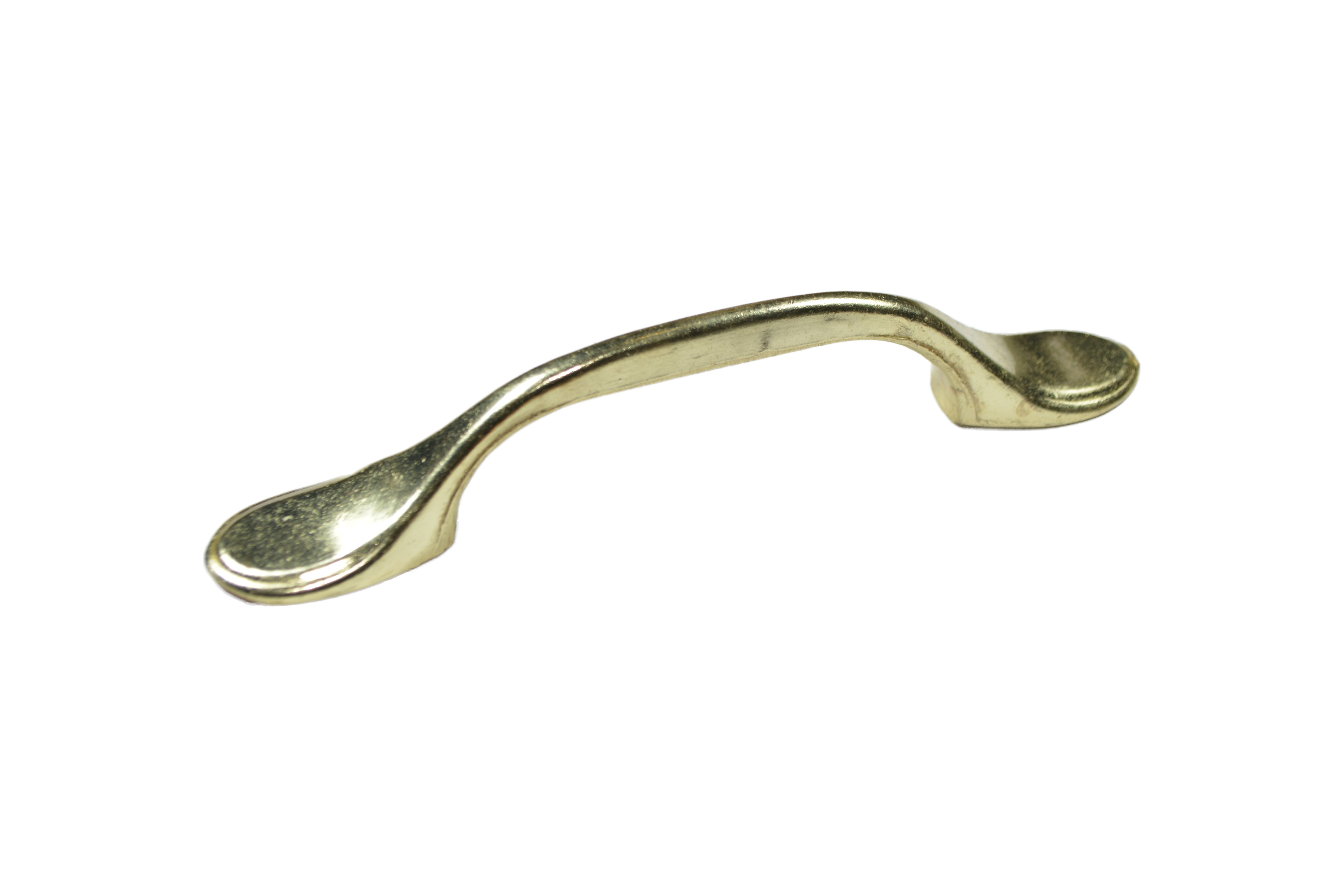 Jaladera Latón Brillante Con Tornillo 6311 91 mm